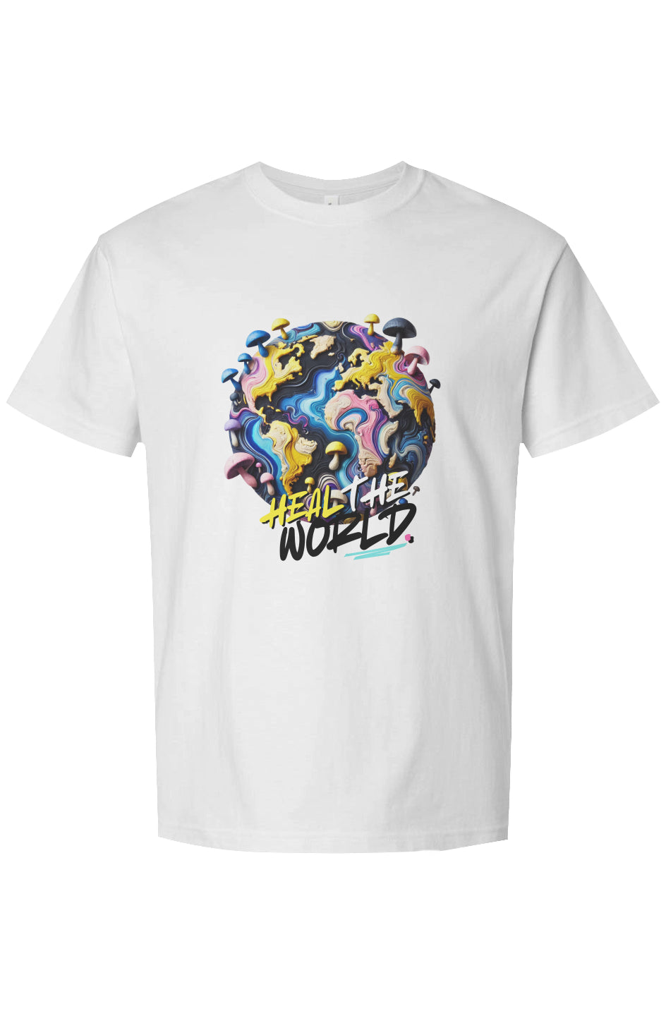 Heal The World White Shirt